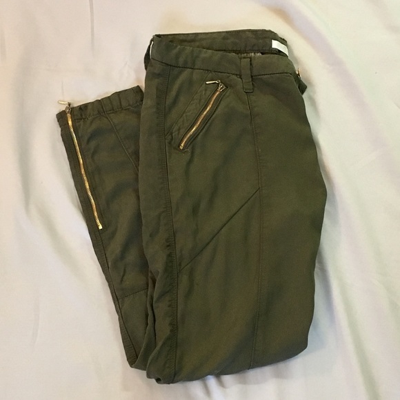 7 For All Mankind Pants - 7 For All Mankind Olive Slim Chino Pants Size 28